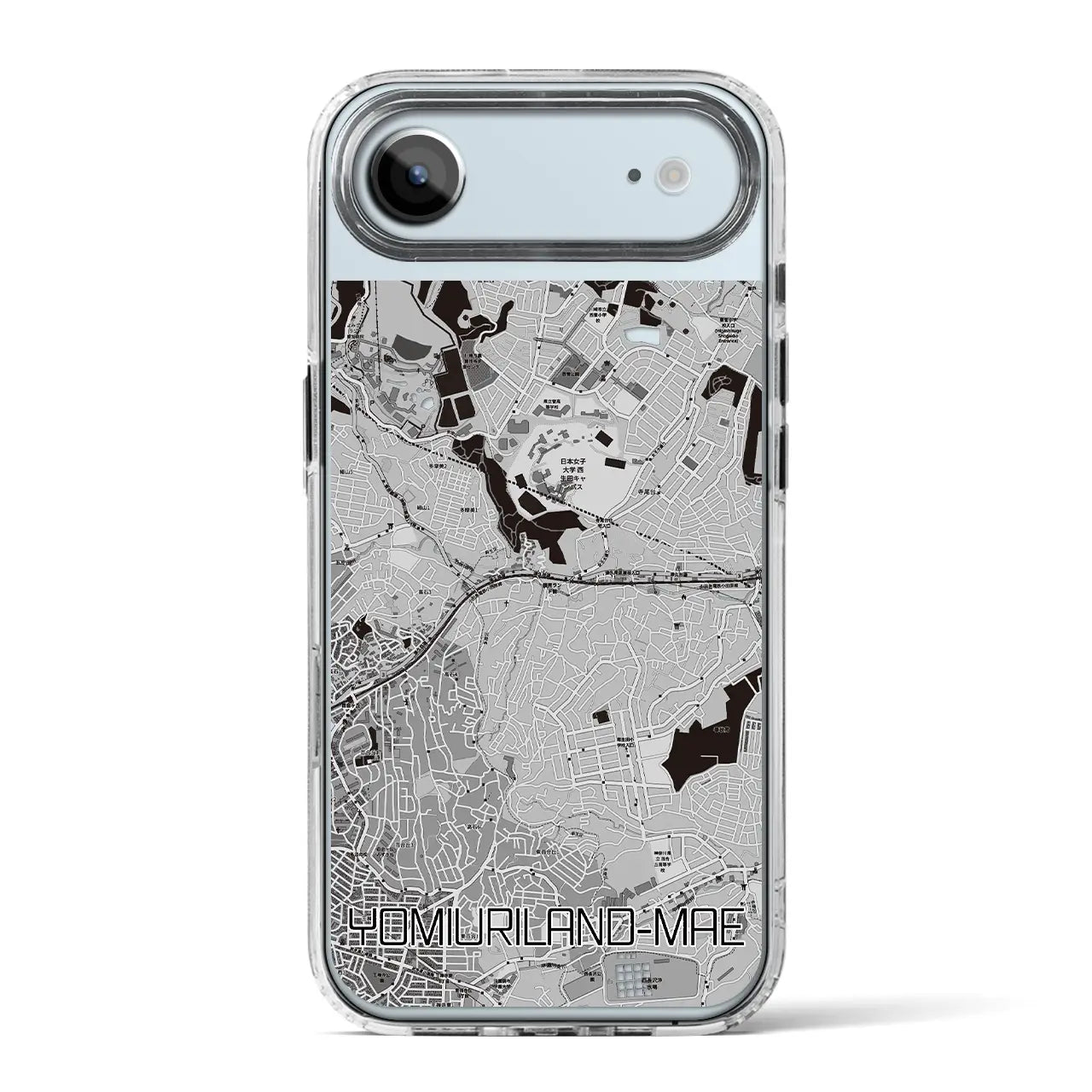 【読売ランド前(神奈川県)】地図柄iPhoneケース(MagSafeタイプ)