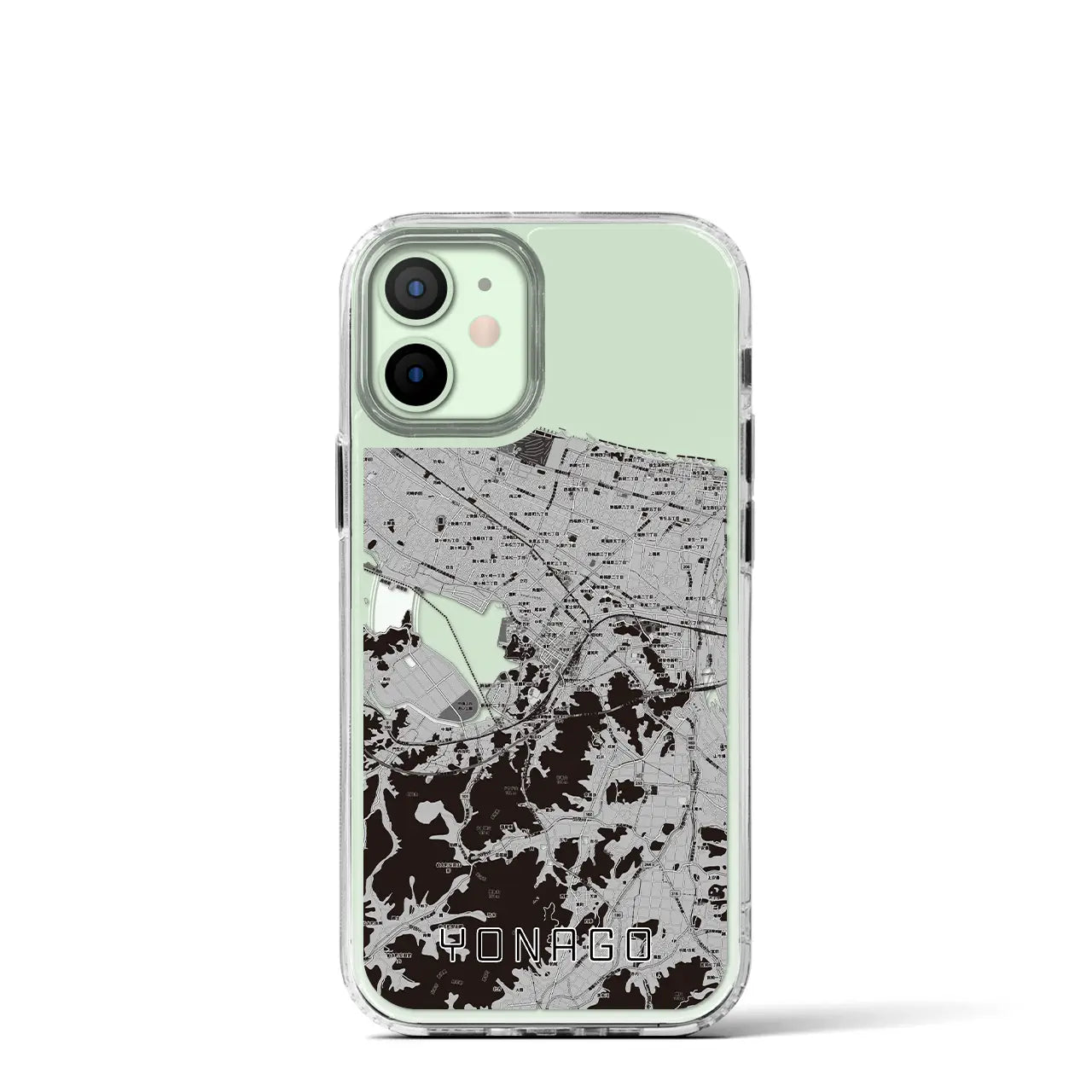 【米子(鳥取県)】地図柄iPhoneケース(MagSafeタイプ)