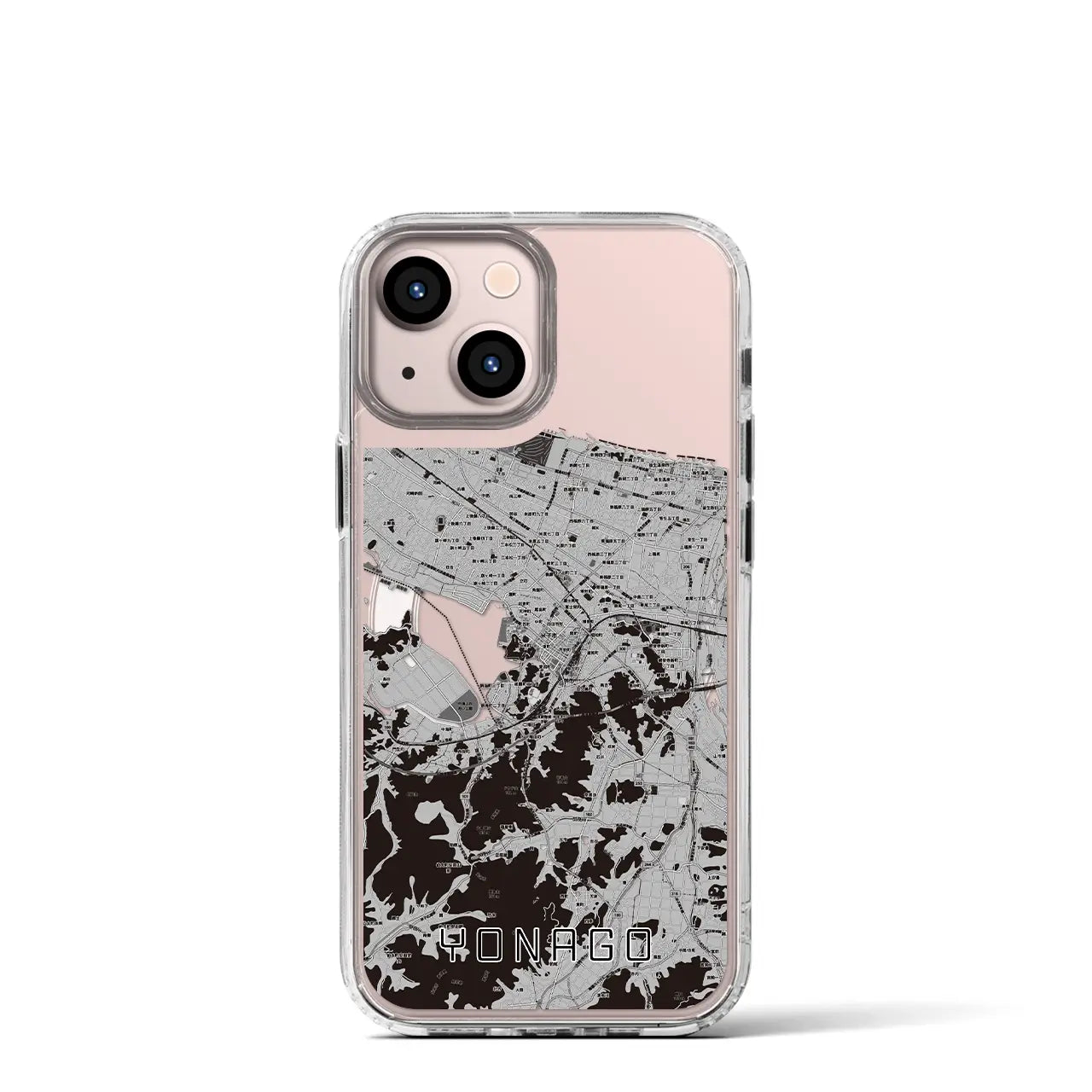 【米子(鳥取県)】地図柄iPhoneケース(MagSafeタイプ)