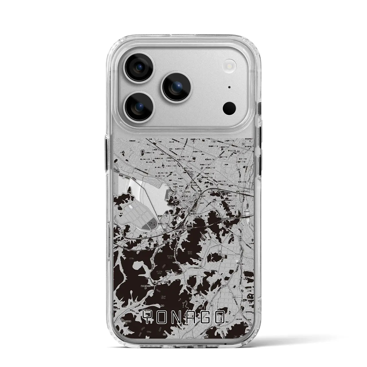 【米子(鳥取県)】地図柄iPhoneケース(MagSafeタイプ)