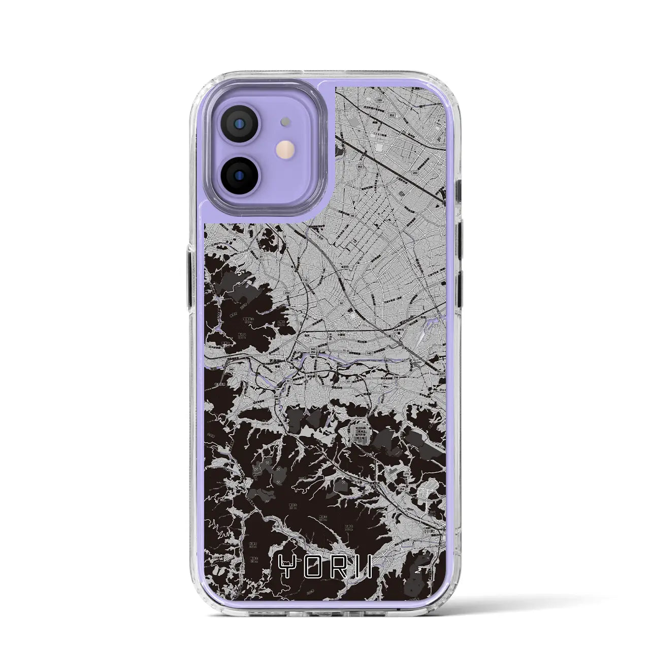 【寄居(埼玉県)】地図柄iPhoneケース(MagSafeタイプ)