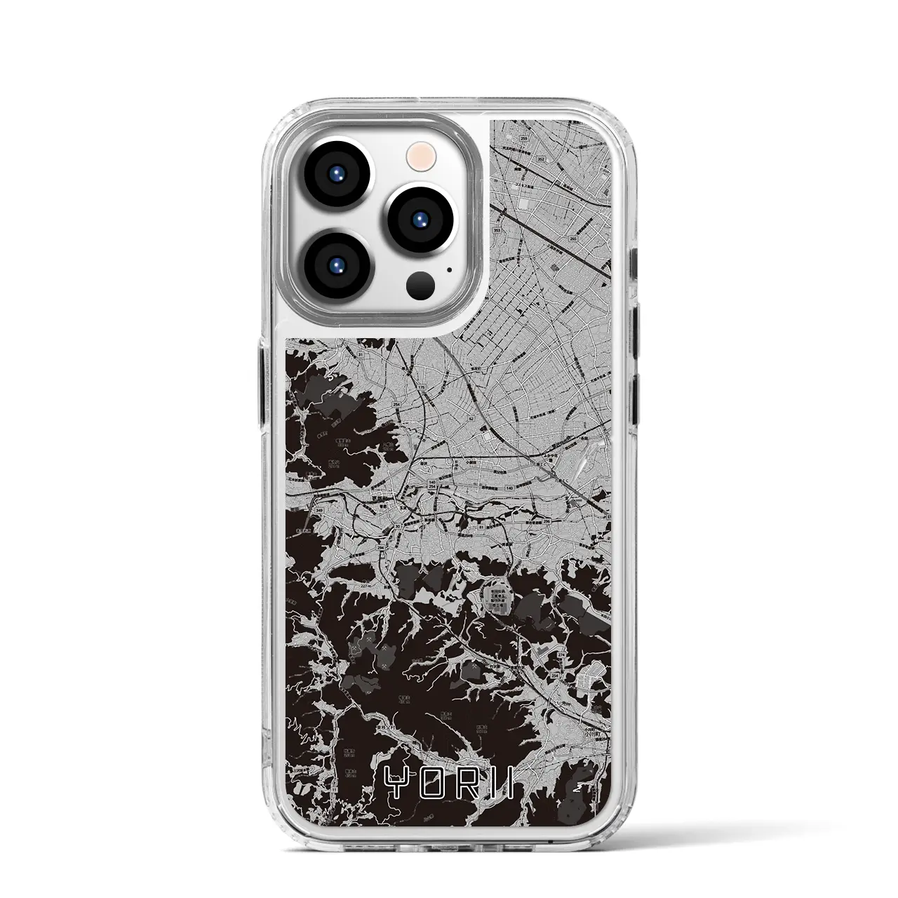 【寄居(埼玉県)】地図柄iPhoneケース(MagSafeタイプ)