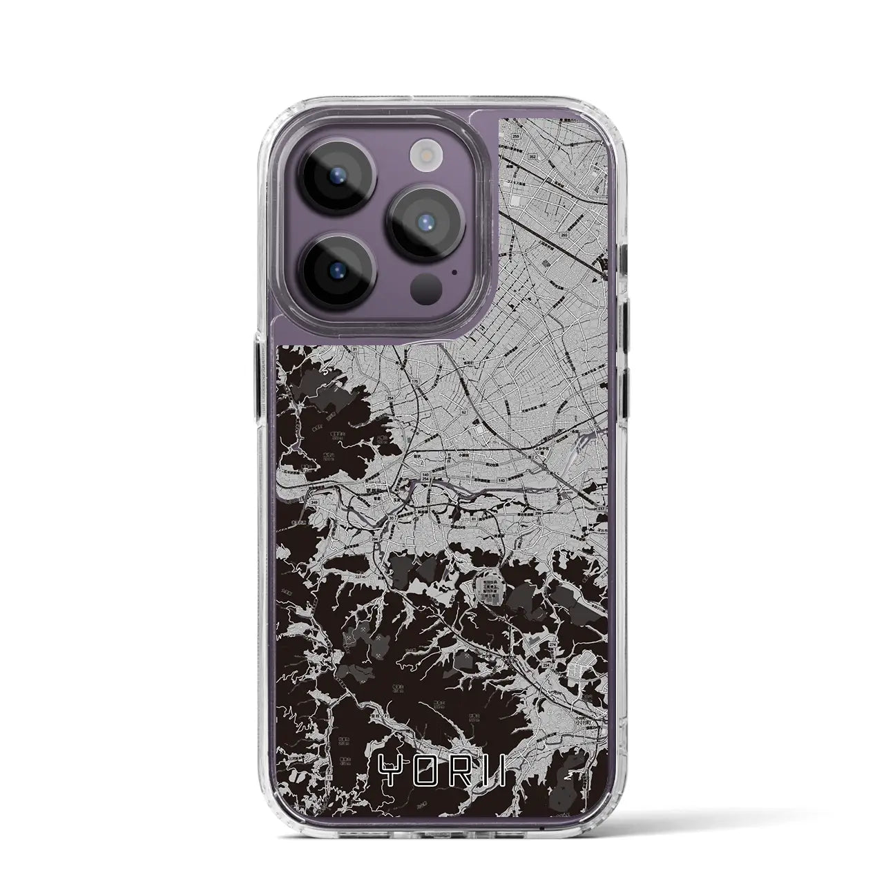 【寄居(埼玉県)】地図柄iPhoneケース(MagSafeタイプ)