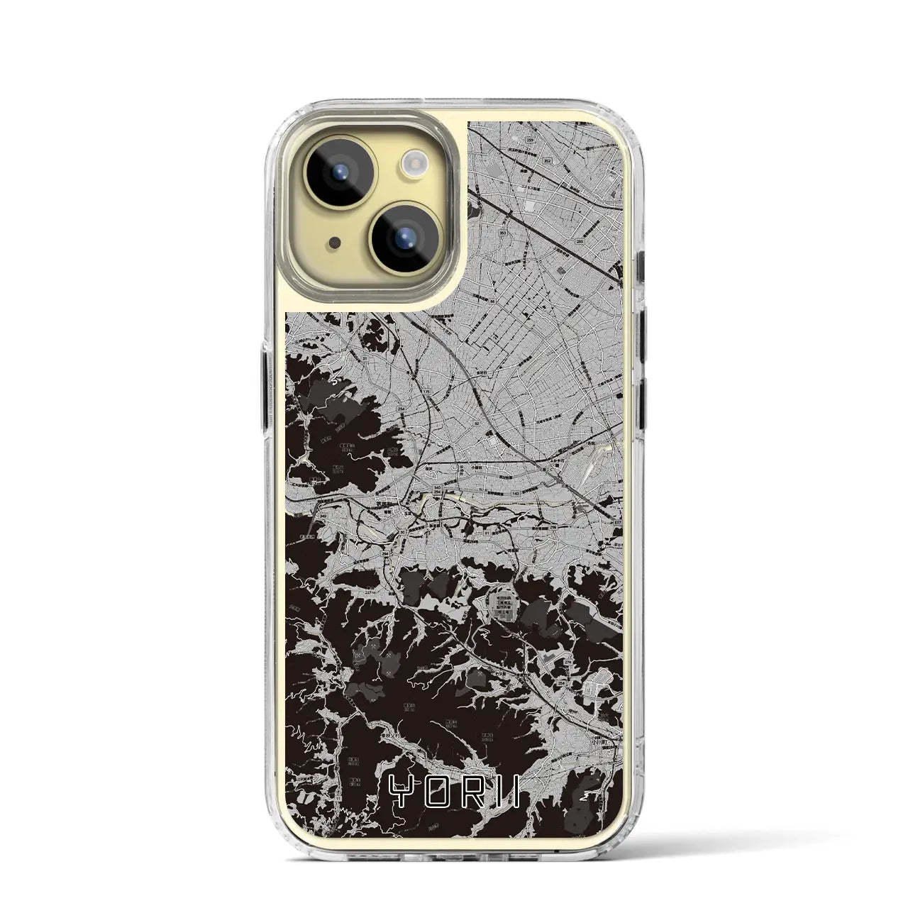 【寄居(埼玉県)】地図柄iPhoneケース(MagSafeタイプ)