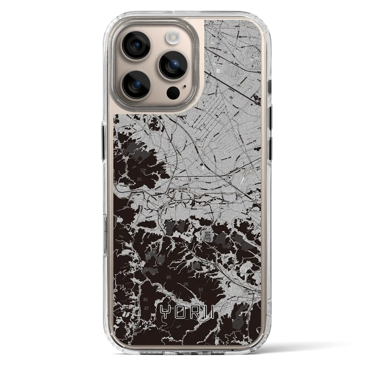 【寄居(埼玉県)】地図柄iPhoneケース(MagSafeタイプ)