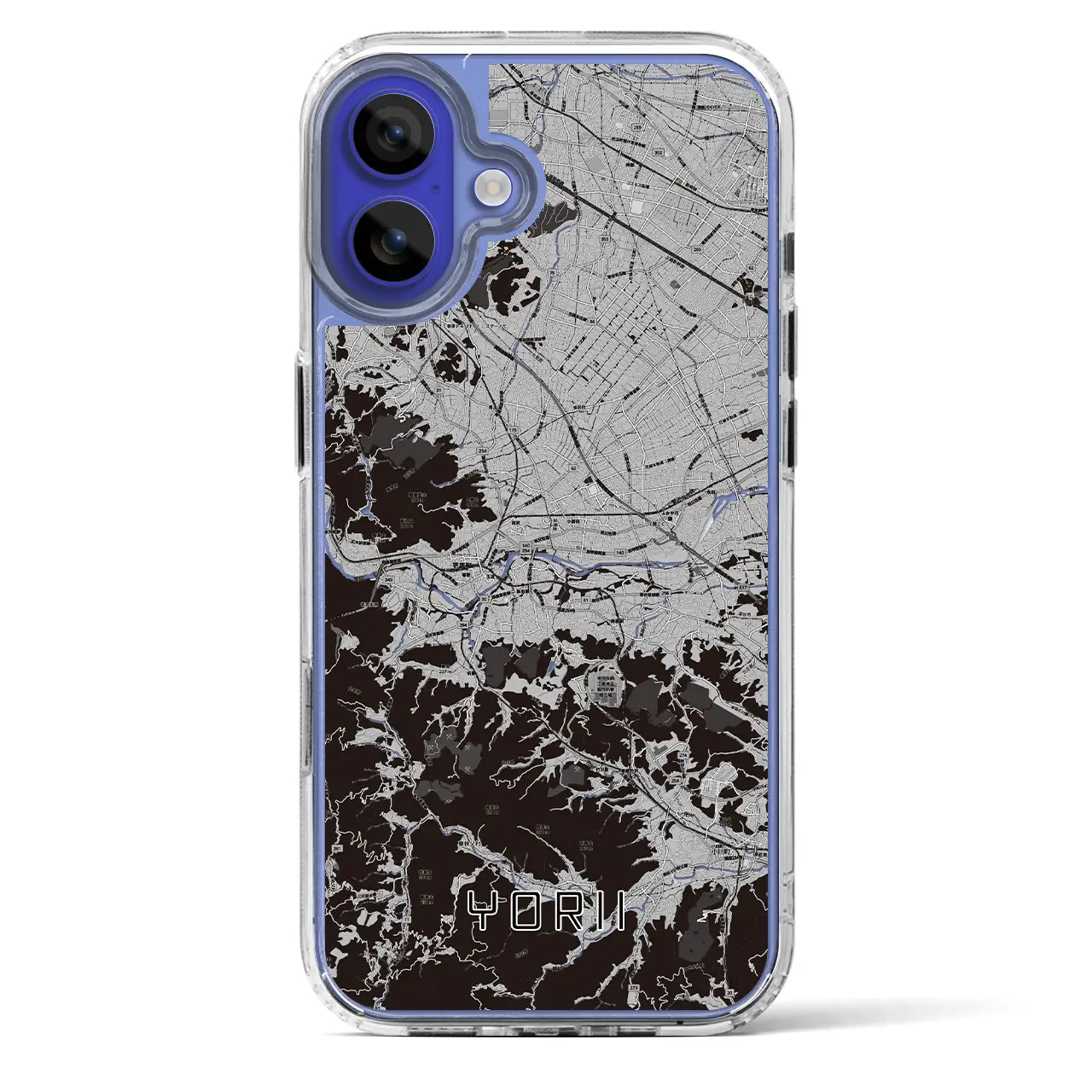 【寄居(埼玉県)】地図柄iPhoneケース(MagSafeタイプ)