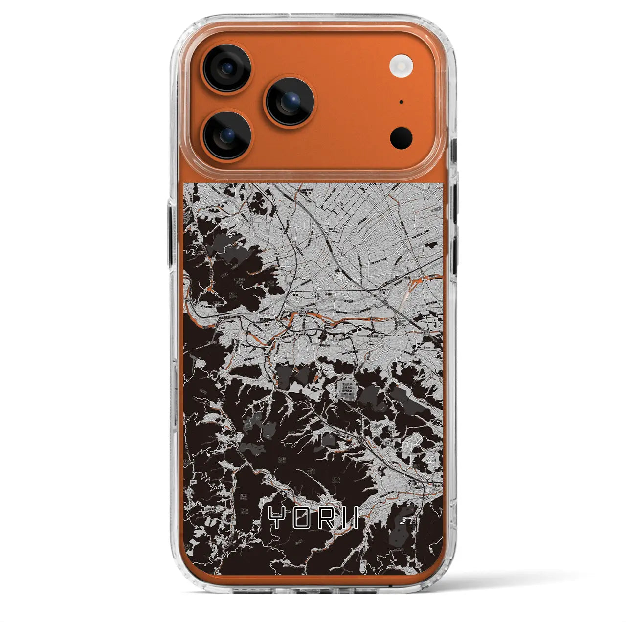 【寄居(埼玉県)】地図柄iPhoneケース(MagSafeタイプ)