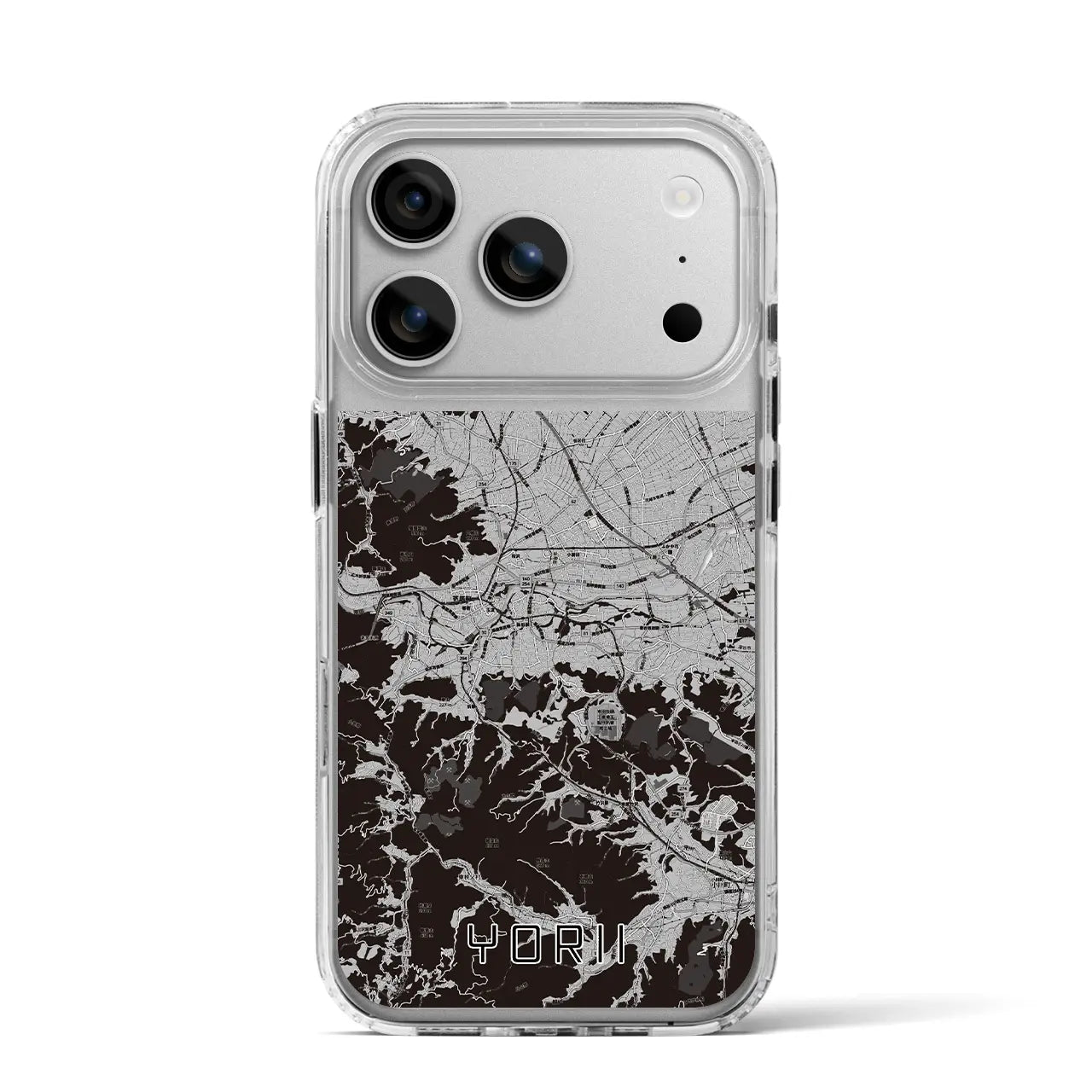 【寄居(埼玉県)】地図柄iPhoneケース(MagSafeタイプ)