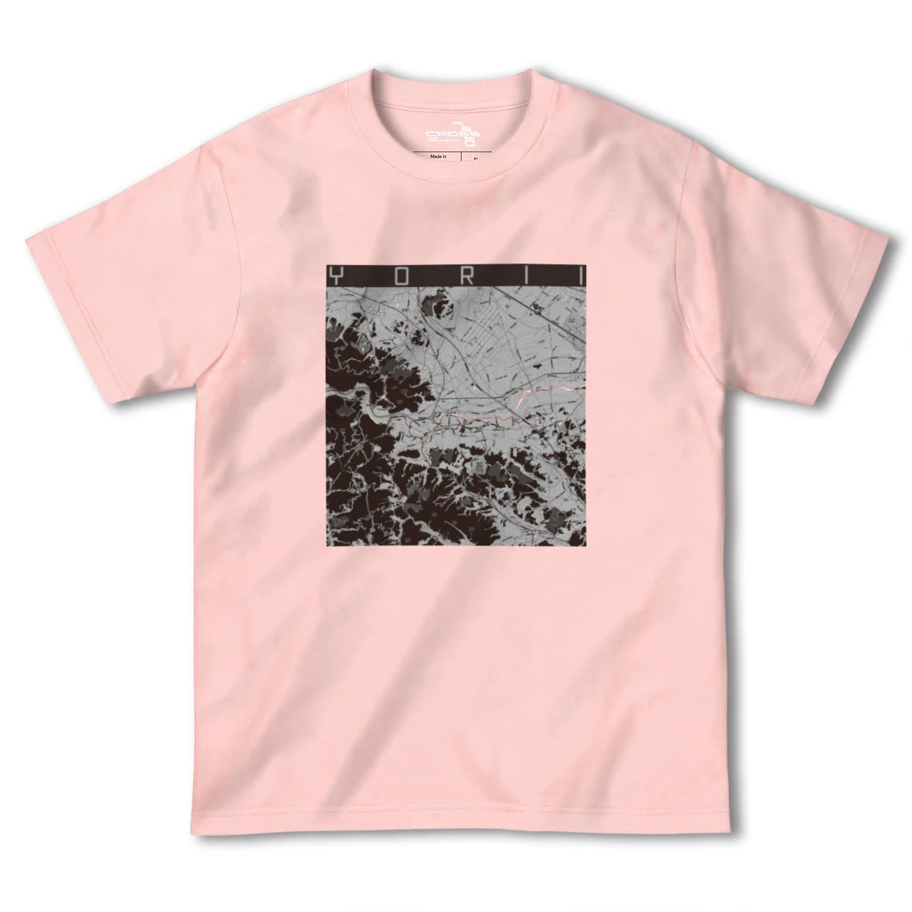 【寄居(埼玉県)】地図柄ヘビーウェイトTシャツ