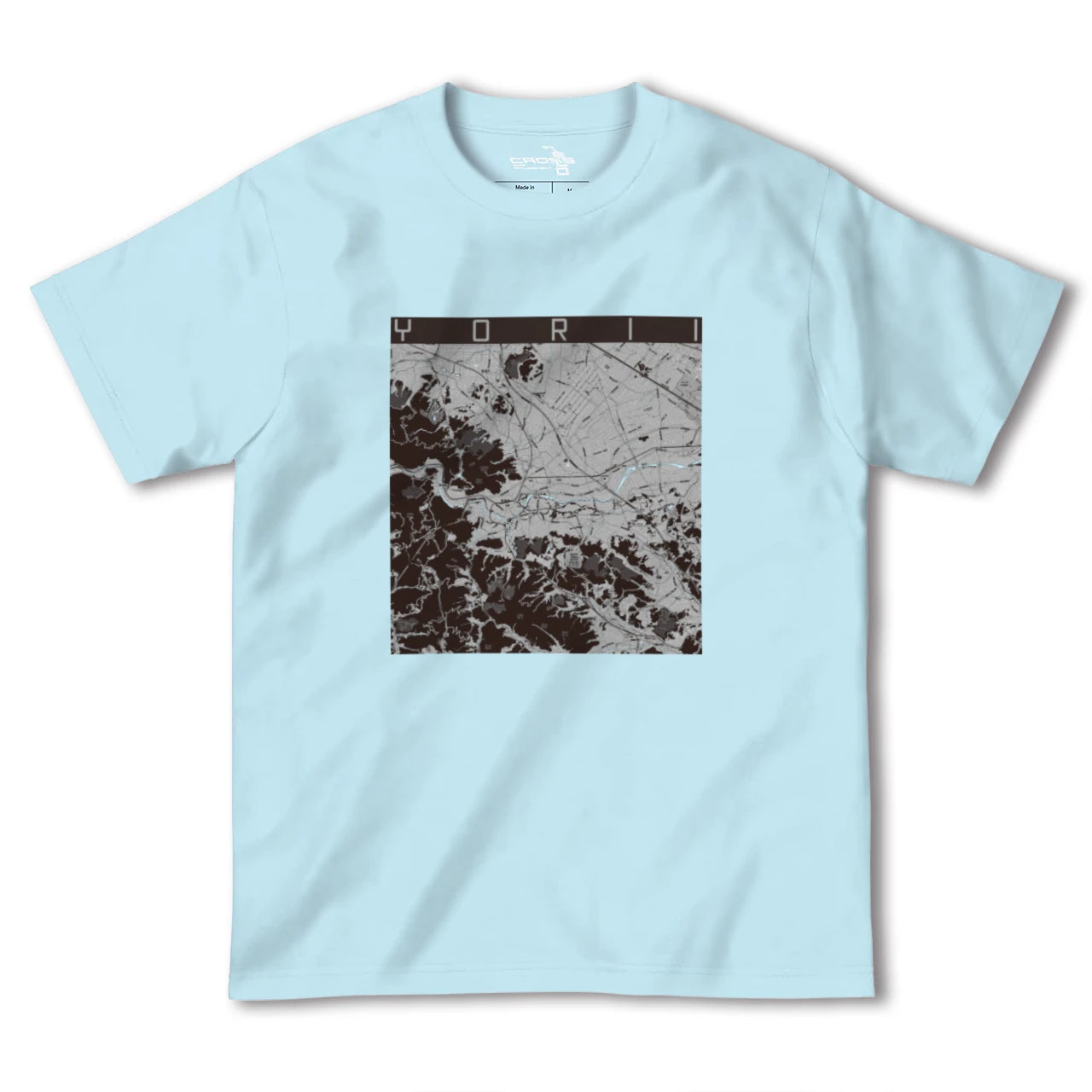 【寄居(埼玉県)】地図柄ヘビーウェイトTシャツ