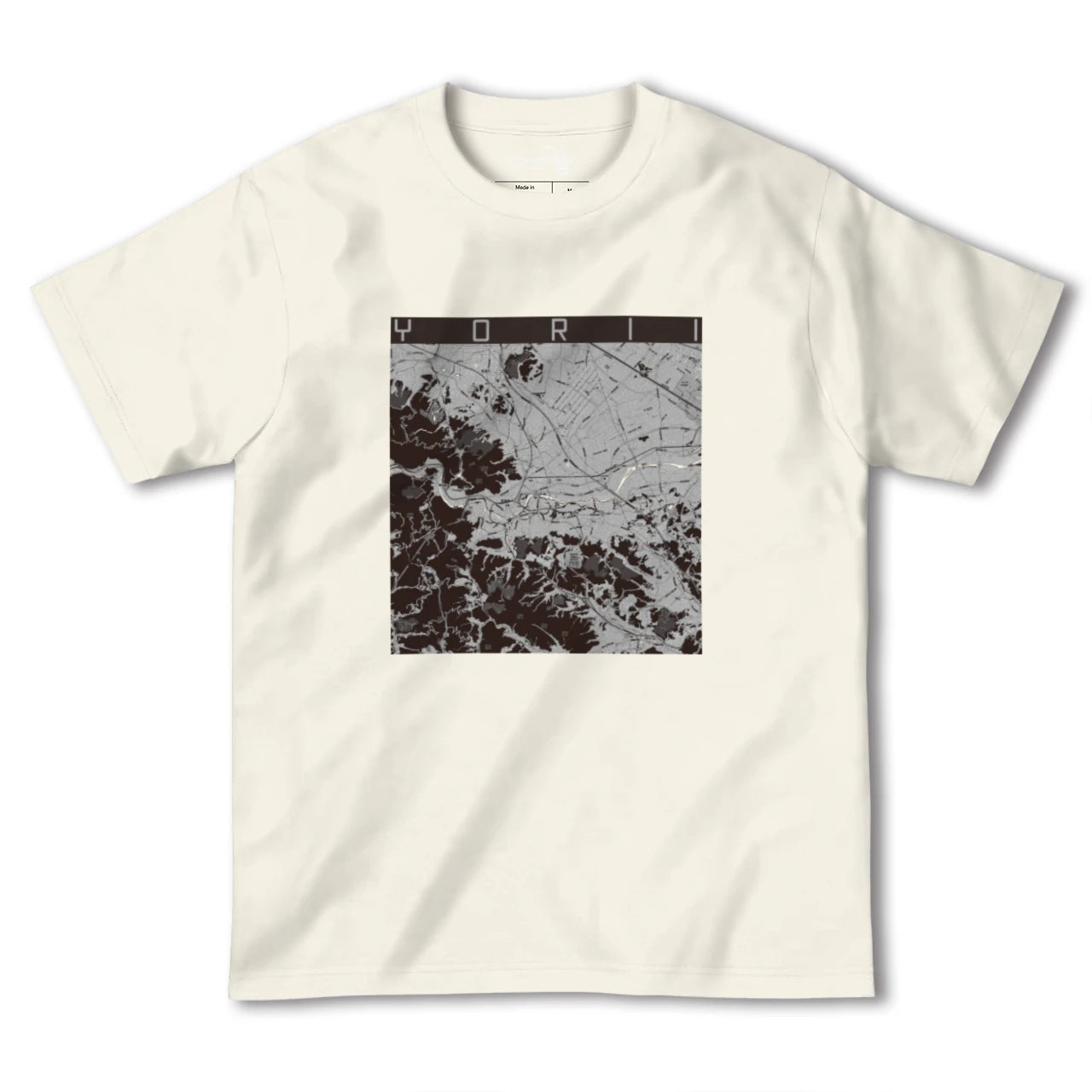 【寄居(埼玉県)】地図柄ヘビーウェイトTシャツ