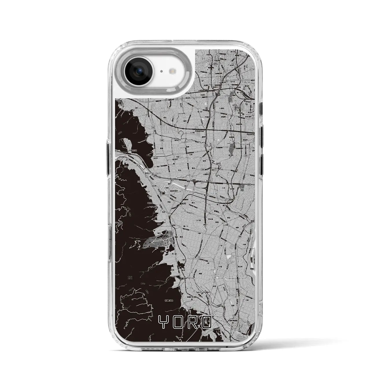 【養老(岐阜県)】地図柄iPhoneケース(MagSafeタイプ)