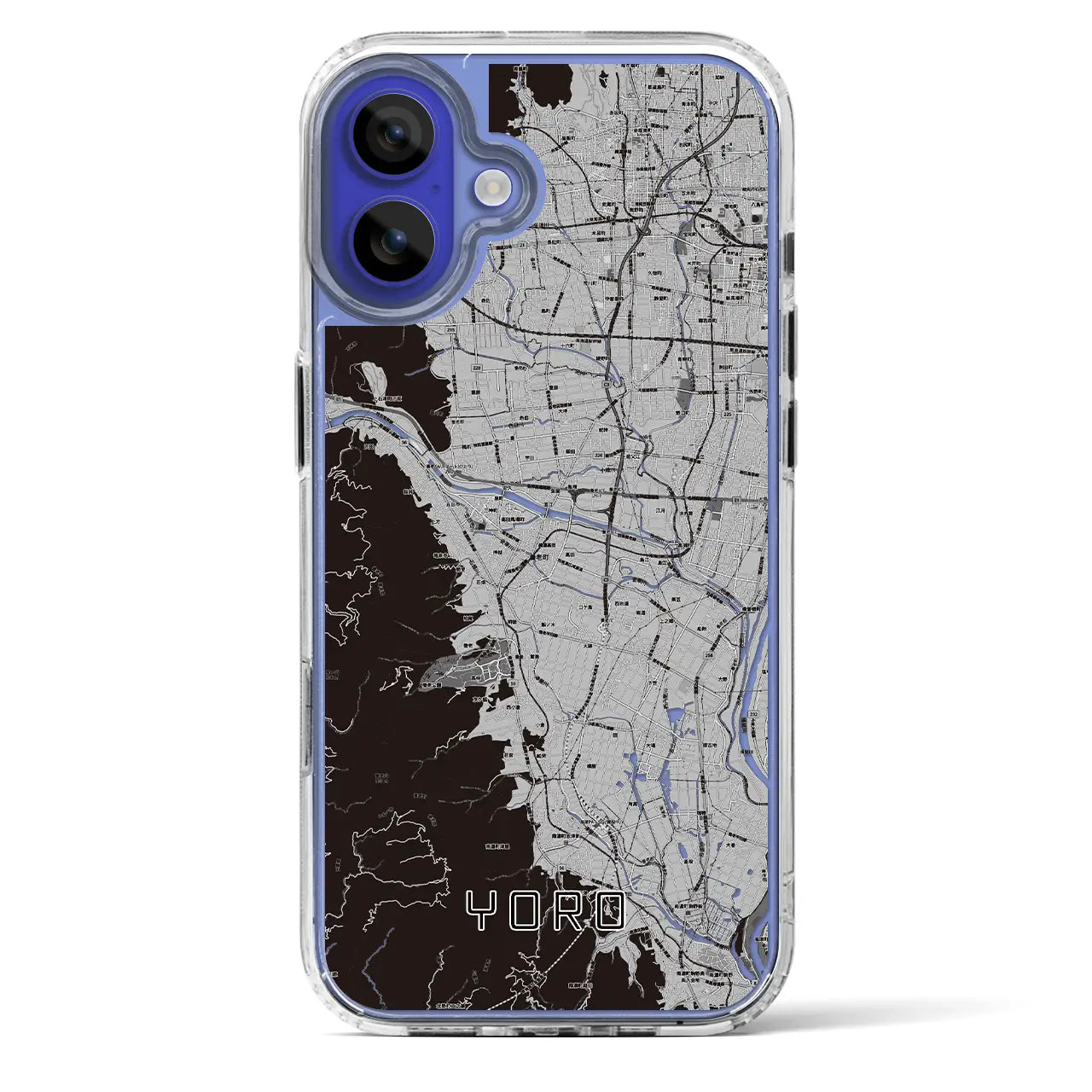 【養老(岐阜県)】地図柄iPhoneケース(MagSafeタイプ)