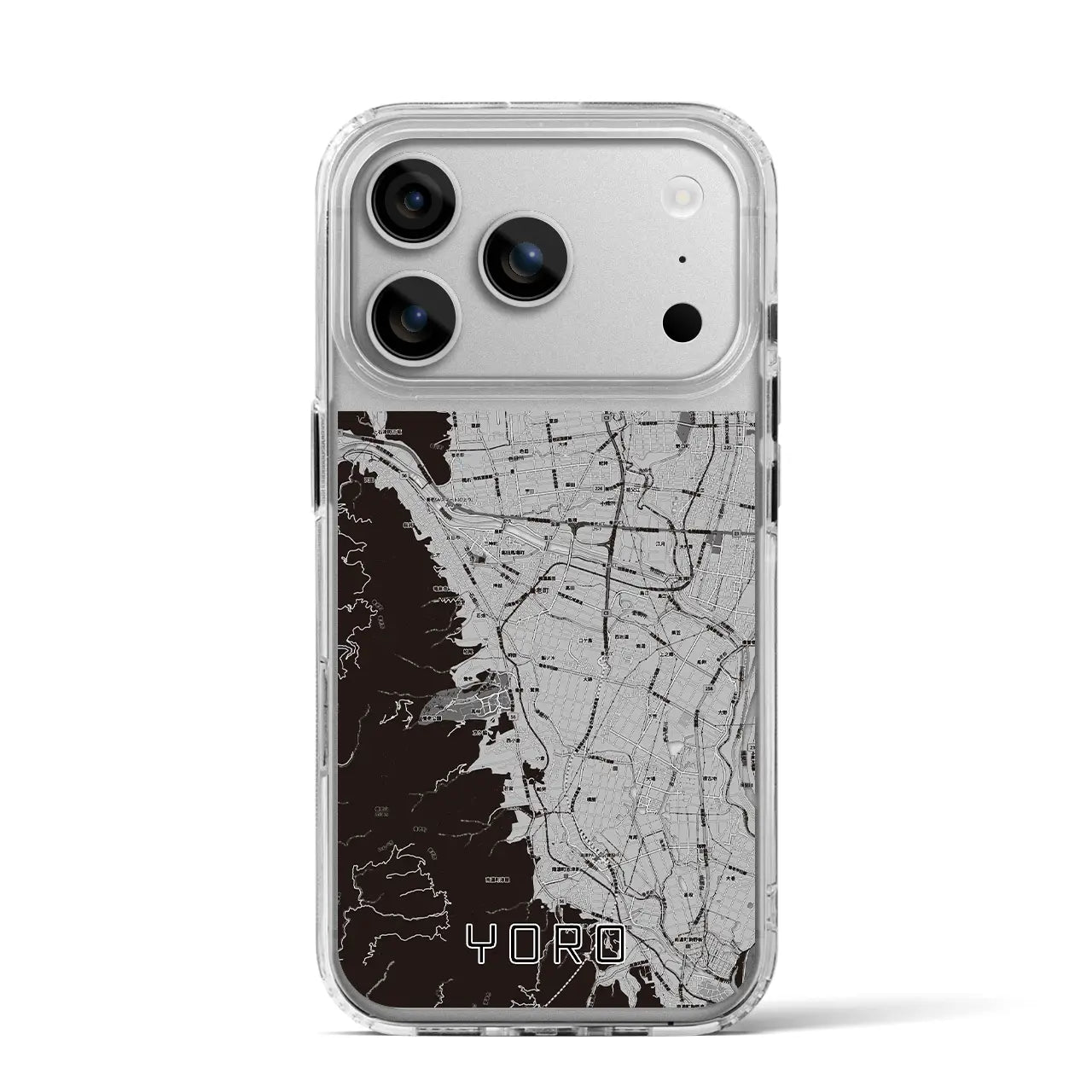 【養老(岐阜県)】地図柄iPhoneケース(MagSafeタイプ)