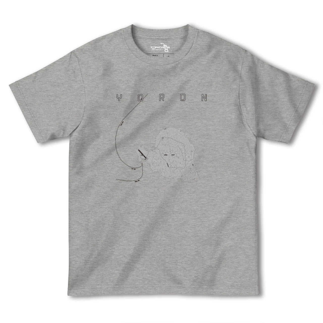 【与論(鹿児島県)】地図柄ヘビーウェイトTシャツ