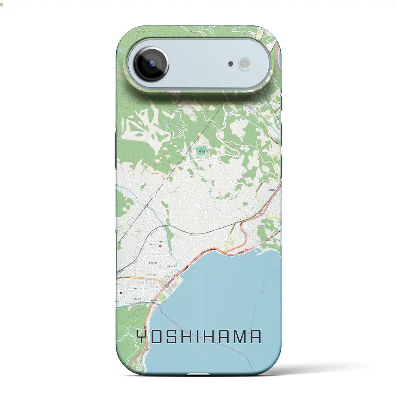 【吉浜(神奈川県)】地図柄iPhoneケース(バックカバータイプ)