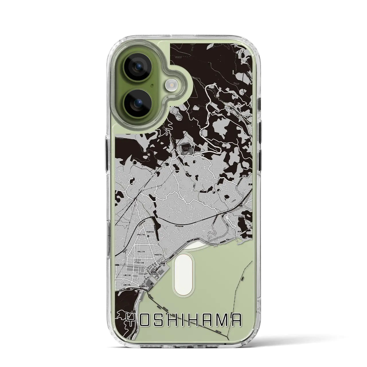 【吉浜(神奈川県)】地図柄iPhoneケース(MagSafeタイプ)