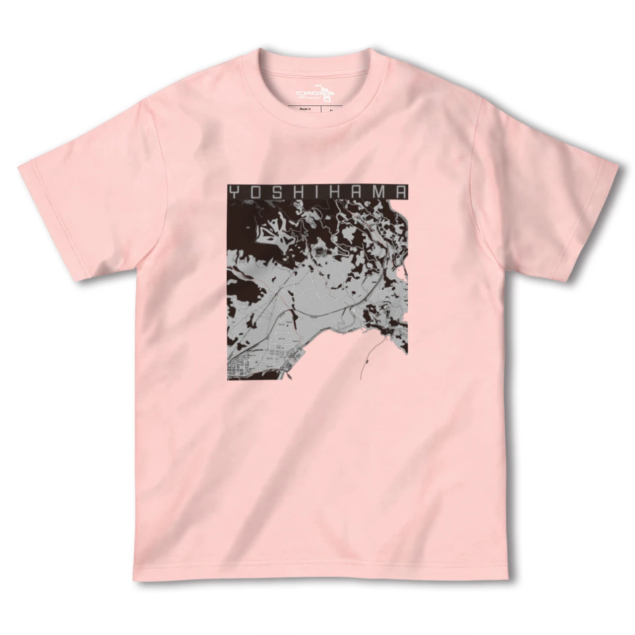 【吉浜(神奈川県)】地図柄ヘビーウェイトTシャツ