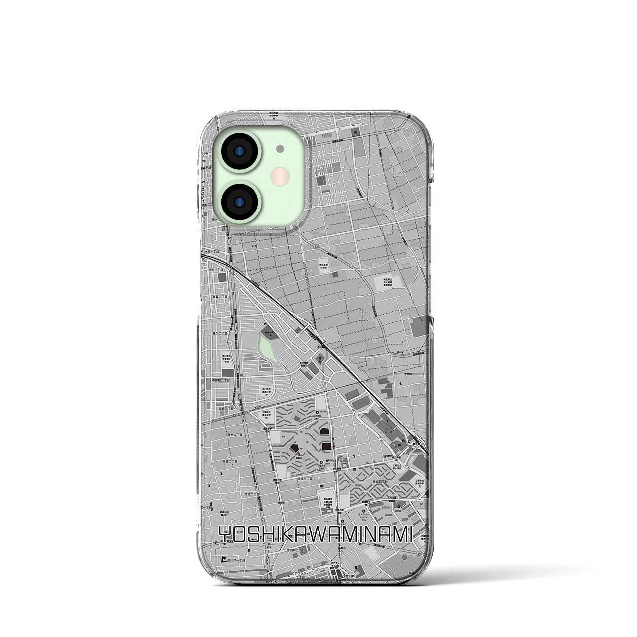 【吉川美南(埼玉県)】地図柄iPhoneケース(クリアタイプ)