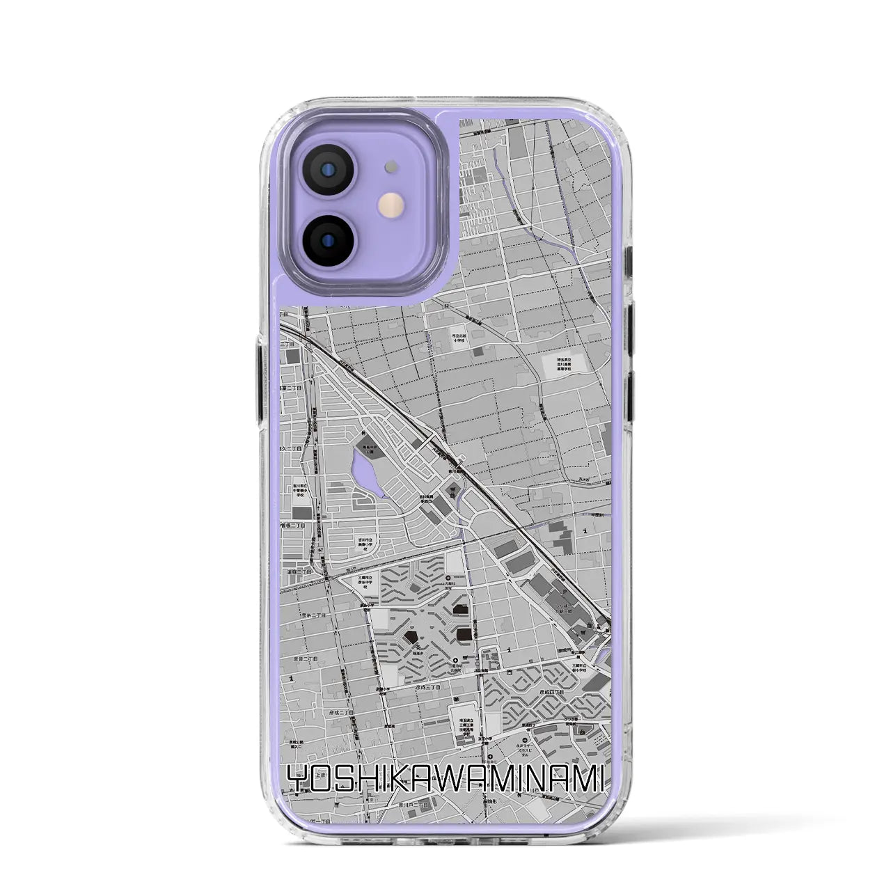 【吉川美南(埼玉県)】地図柄iPhoneケース(MagSafeタイプ)