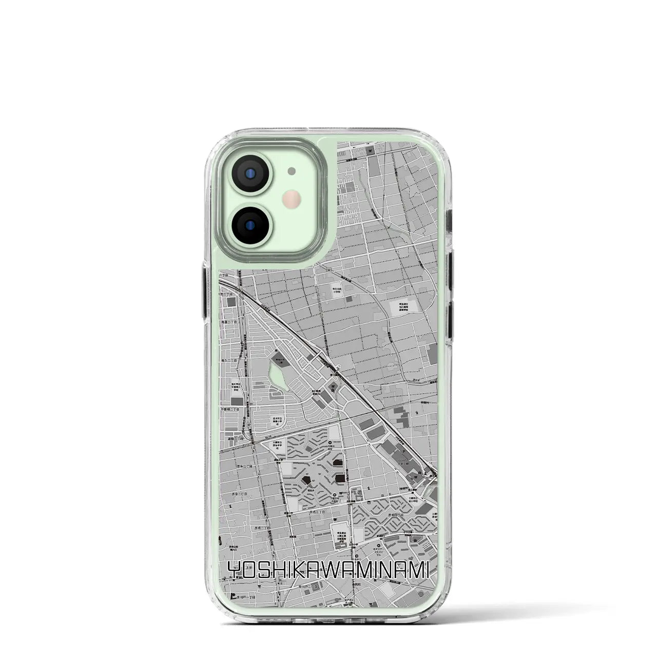 【吉川美南(埼玉県)】地図柄iPhoneケース(MagSafeタイプ)