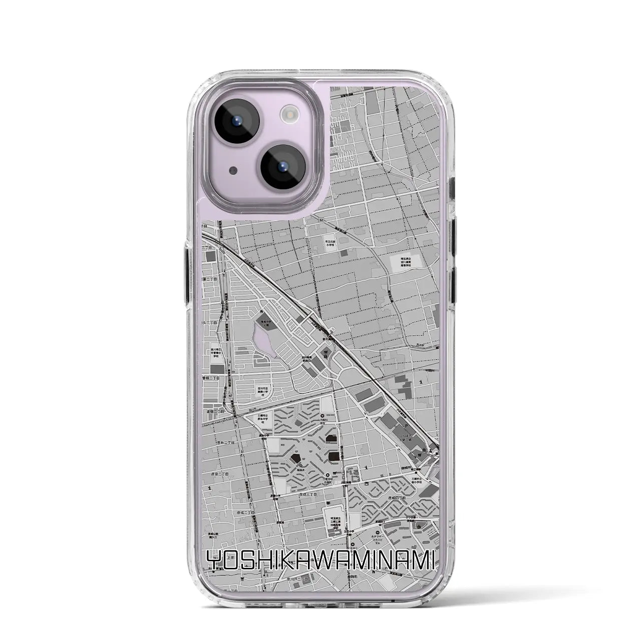 【吉川美南(埼玉県)】地図柄iPhoneケース(MagSafeタイプ)