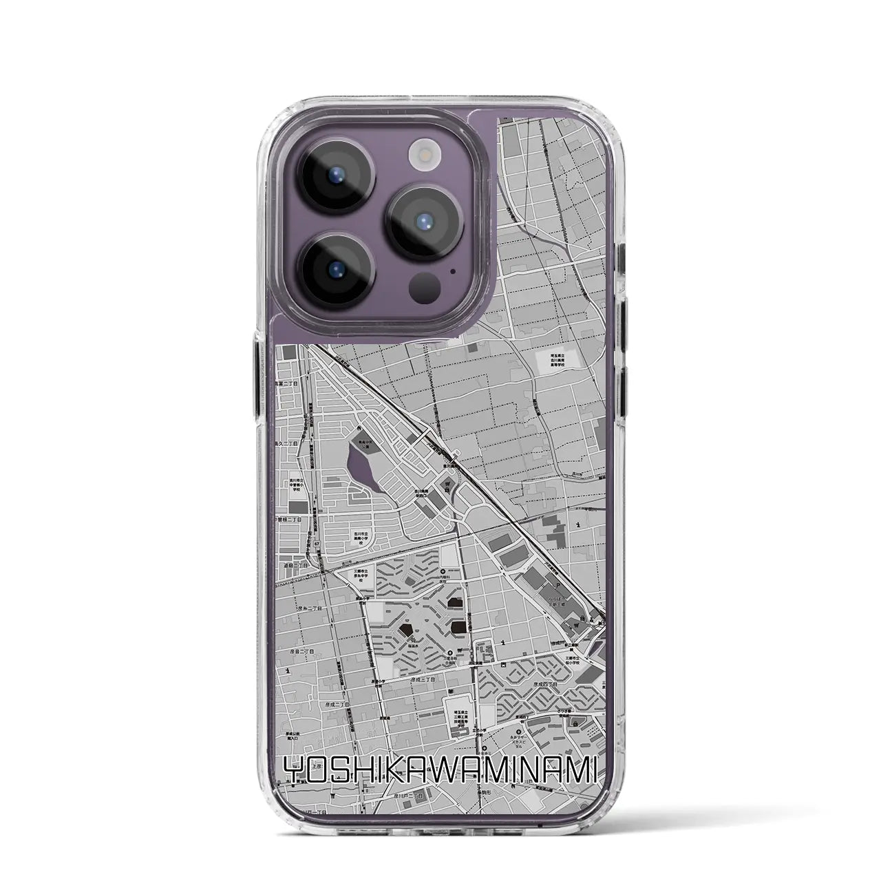 【吉川美南(埼玉県)】地図柄iPhoneケース(MagSafeタイプ)