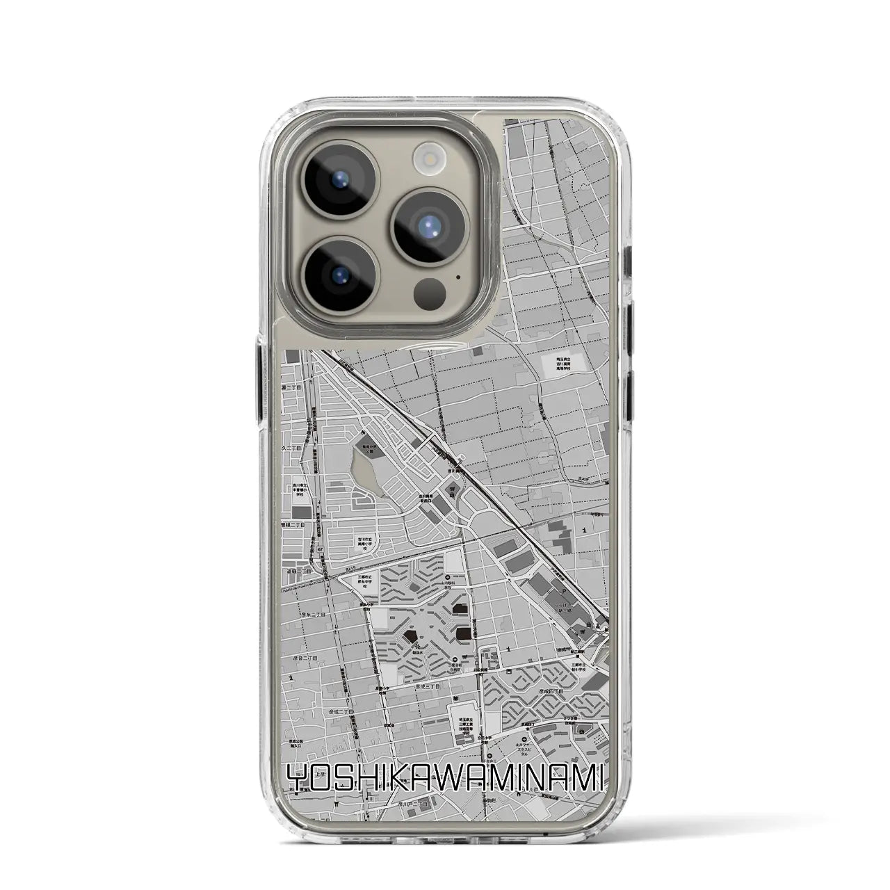 【吉川美南(埼玉県)】地図柄iPhoneケース(MagSafeタイプ)