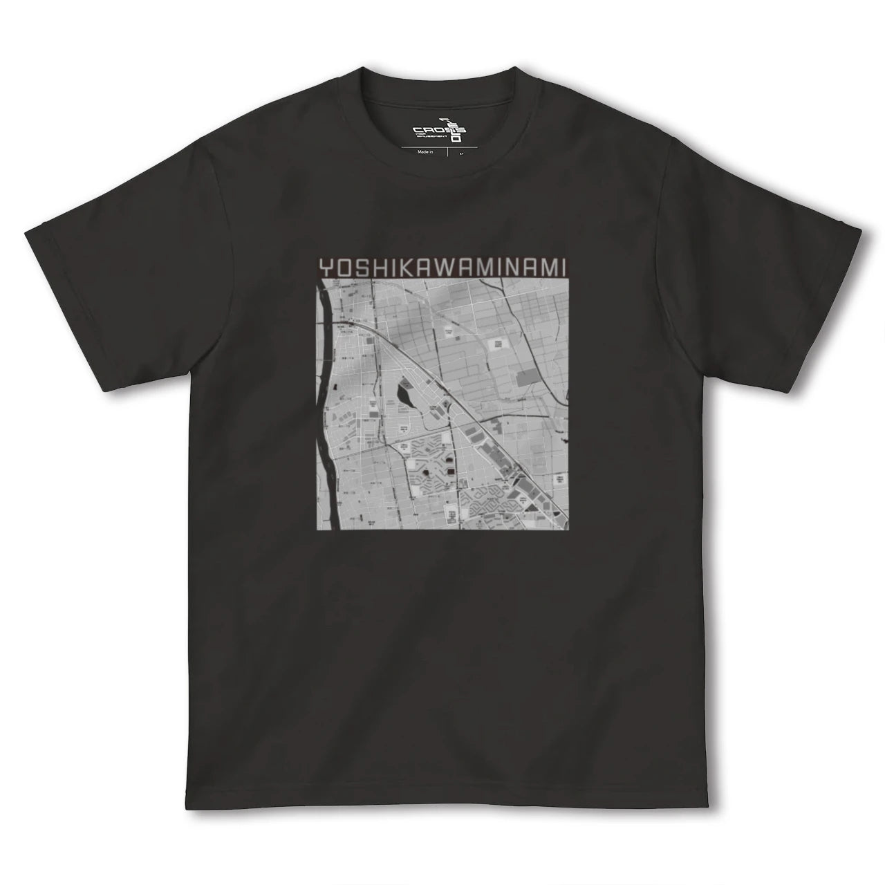 【吉川美南(埼玉県)】地図柄ヘビーウェイトTシャツ