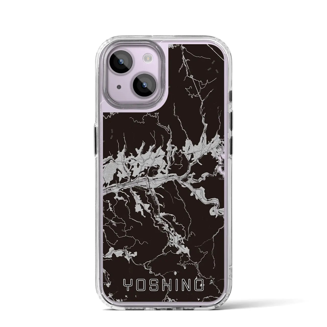 【吉野(奈良県)】地図柄iPhoneケース(MagSafeタイプ)