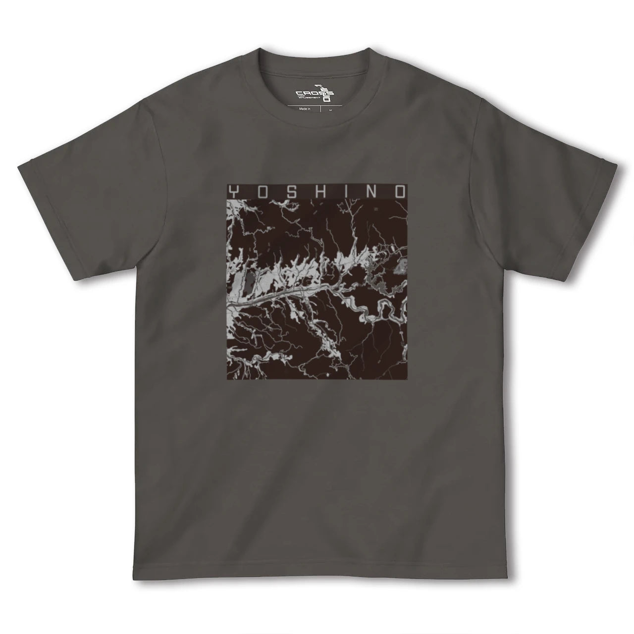 【吉野(奈良県)】地図柄ヘビーウェイトTシャツ