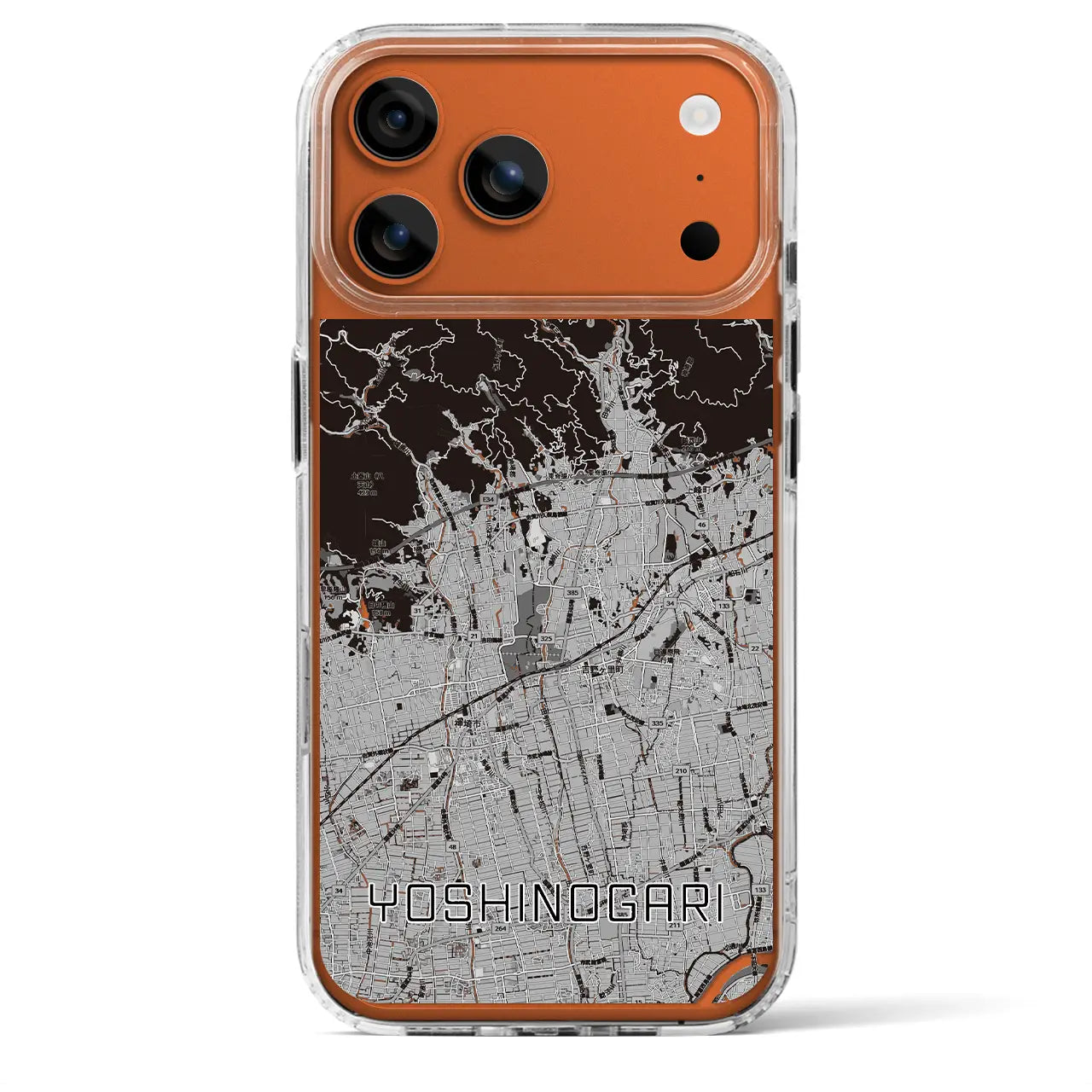 【吉野ヶ里(佐賀県)】地図柄iPhoneケース(MagSafeタイプ)