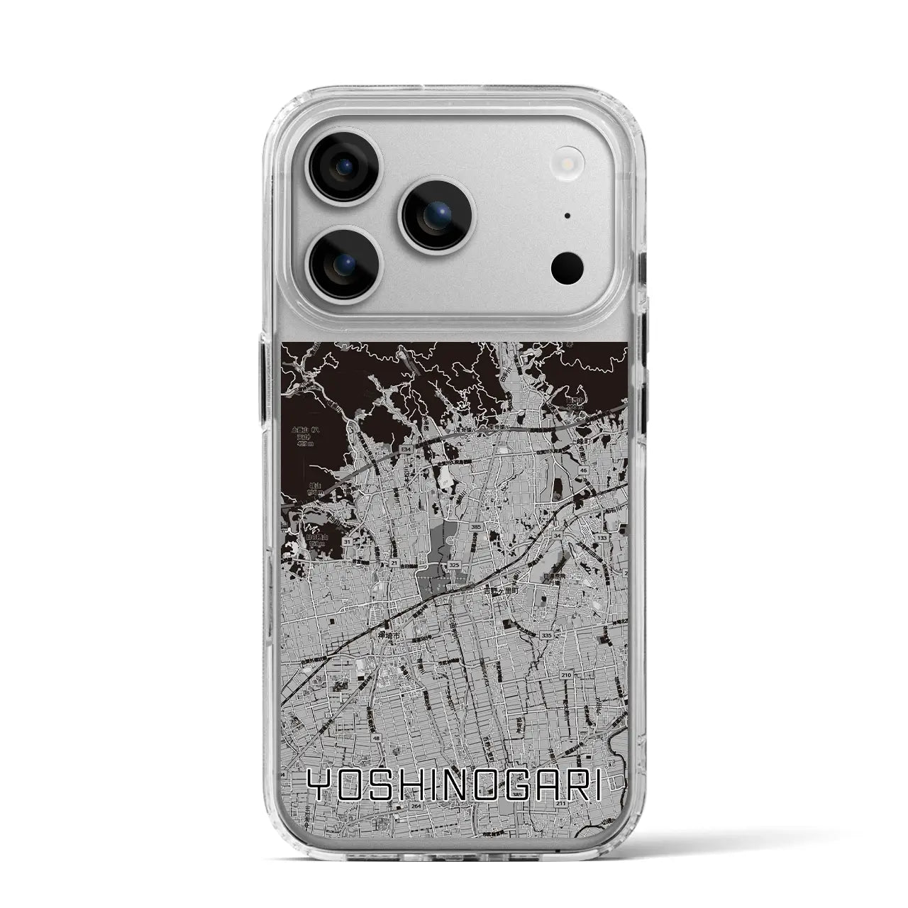 【吉野ヶ里(佐賀県)】地図柄iPhoneケース(MagSafeタイプ)