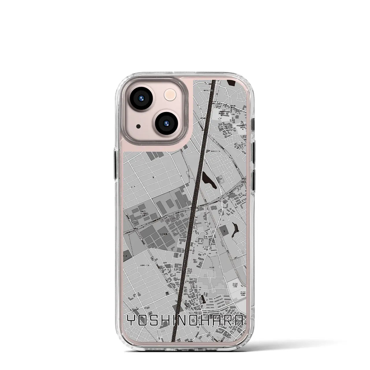 【吉野原(埼玉県)】地図柄iPhoneケース(MagSafeタイプ)