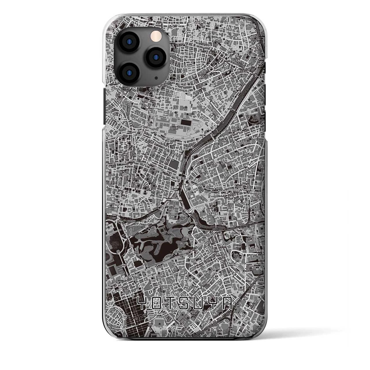 【四ツ谷(東京都)】地図柄iPhoneケース(クリアタイプ)