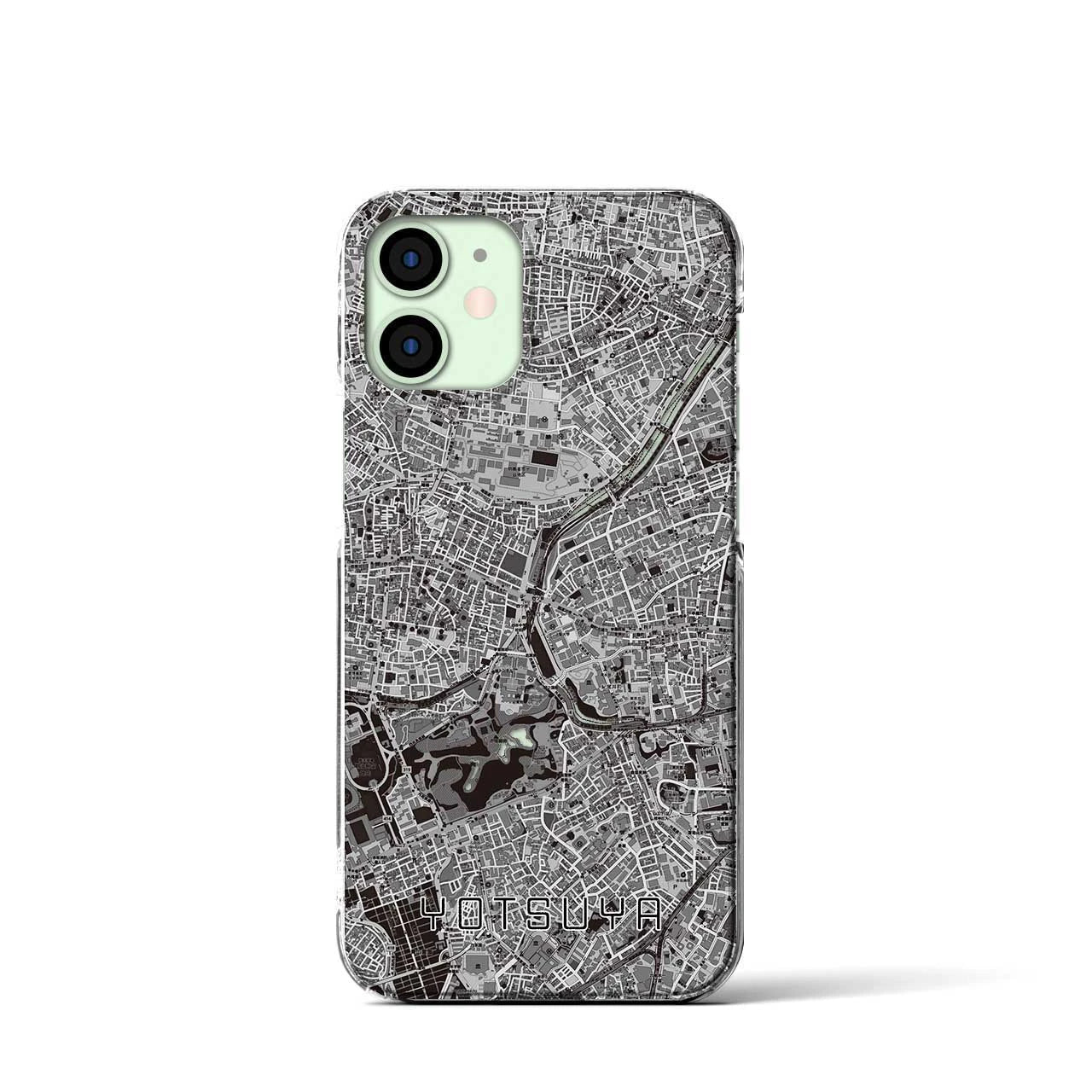 【四ツ谷(東京都)】地図柄iPhoneケース(クリアタイプ)