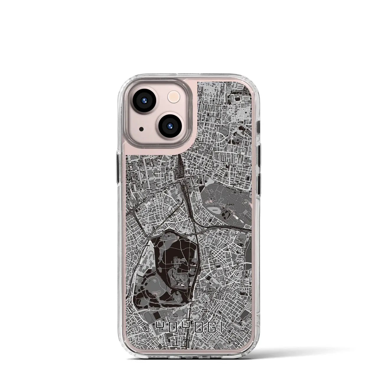 【代々木(東京都)】地図柄iPhoneケース(MagSafeタイプ)