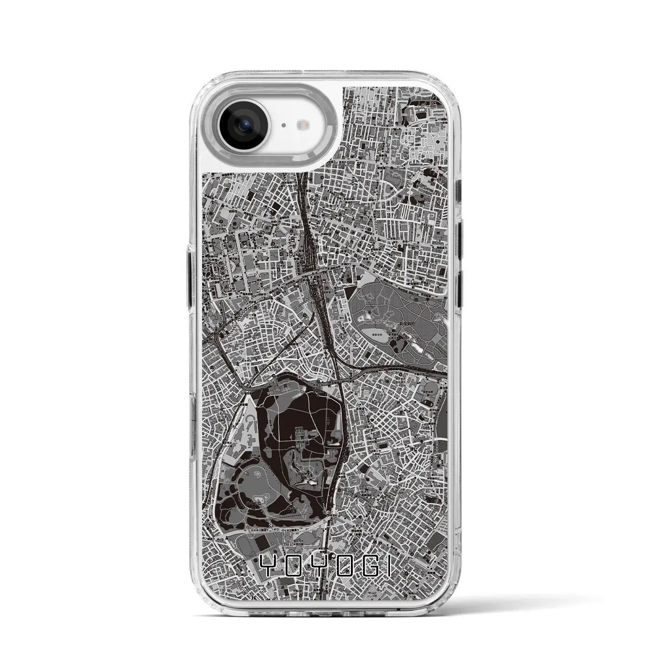 【代々木(東京都)】地図柄iPhoneケース(MagSafeタイプ)