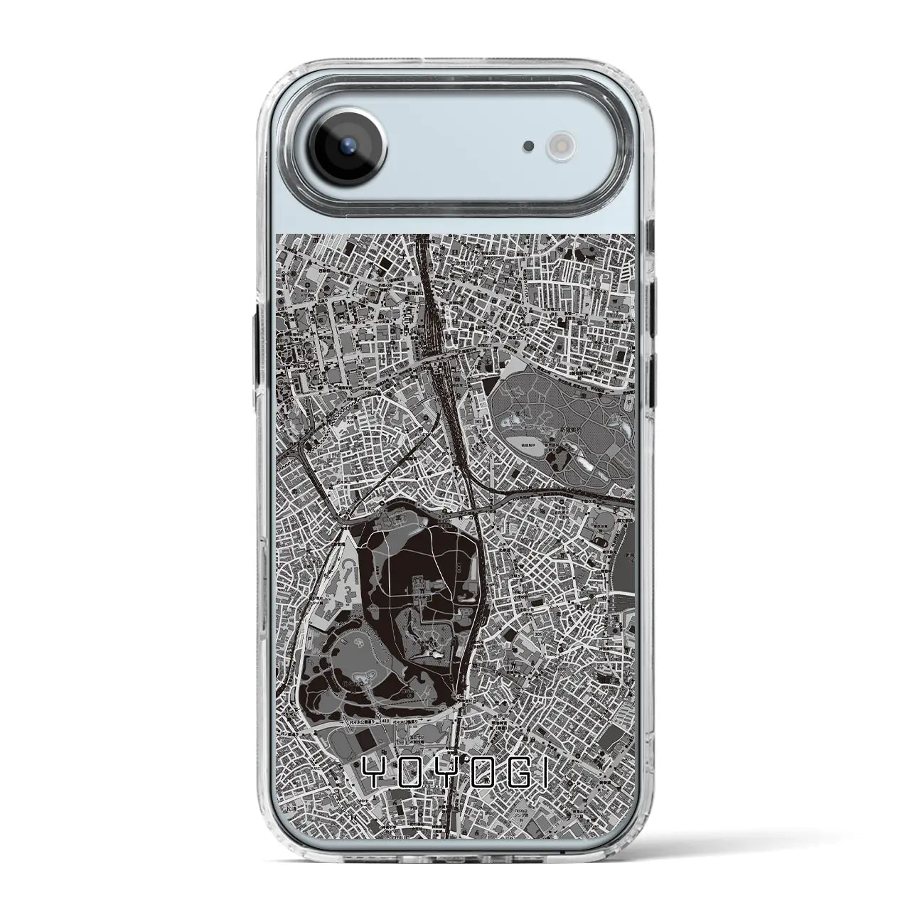 【代々木(東京都)】地図柄iPhoneケース(MagSafeタイプ)