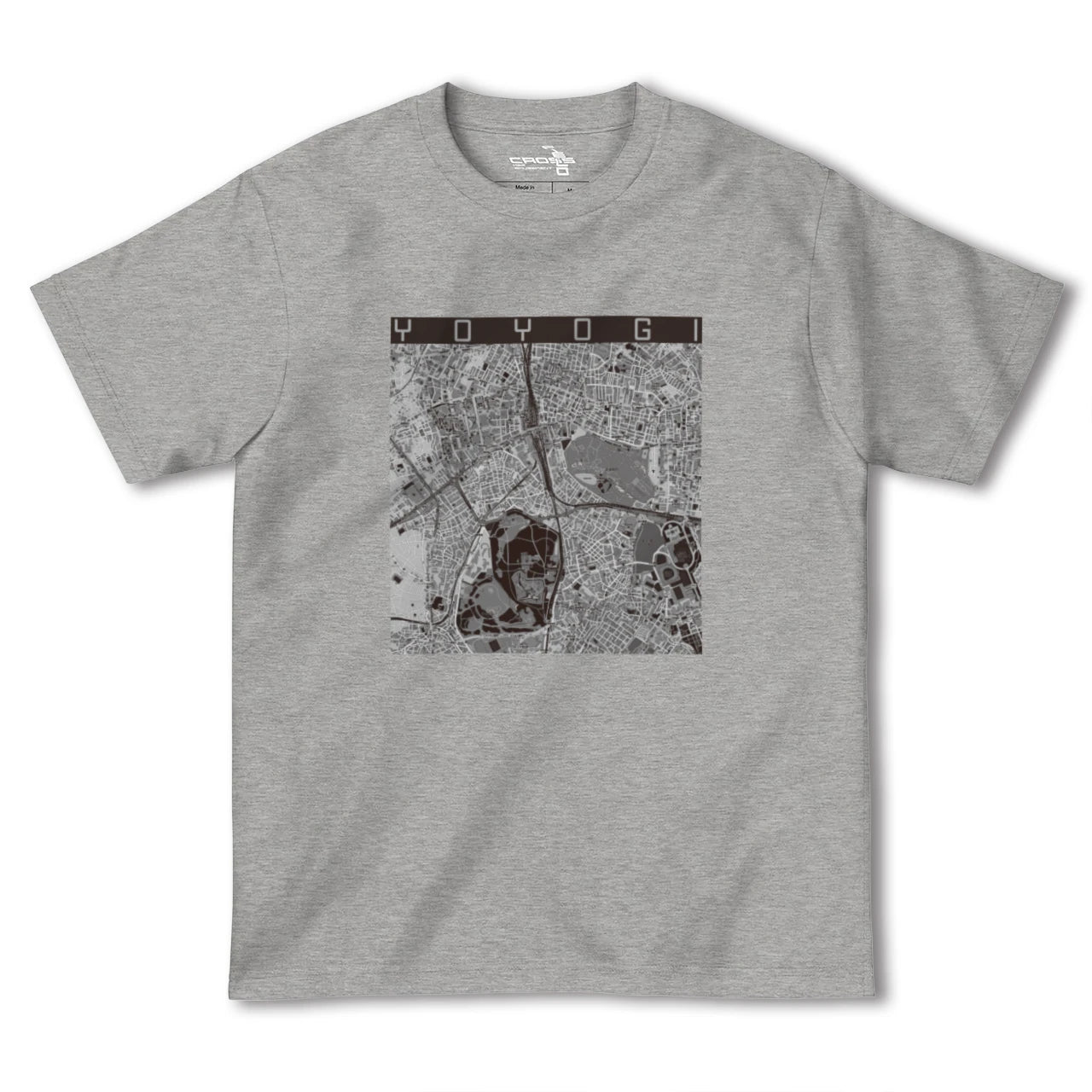 【代々木(東京都)】地図柄ヘビーウェイトTシャツ