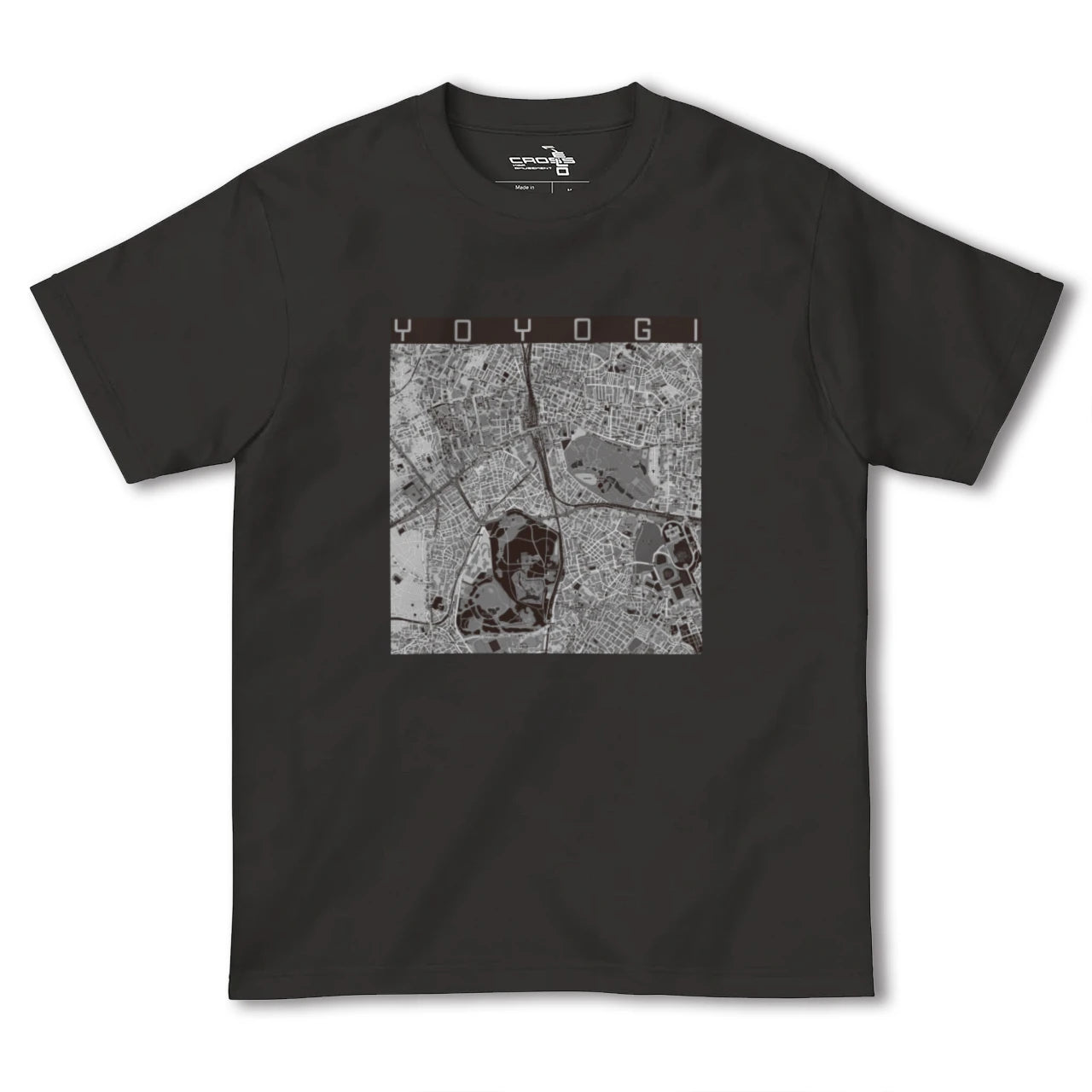 【代々木(東京都)】地図柄ヘビーウェイトTシャツ