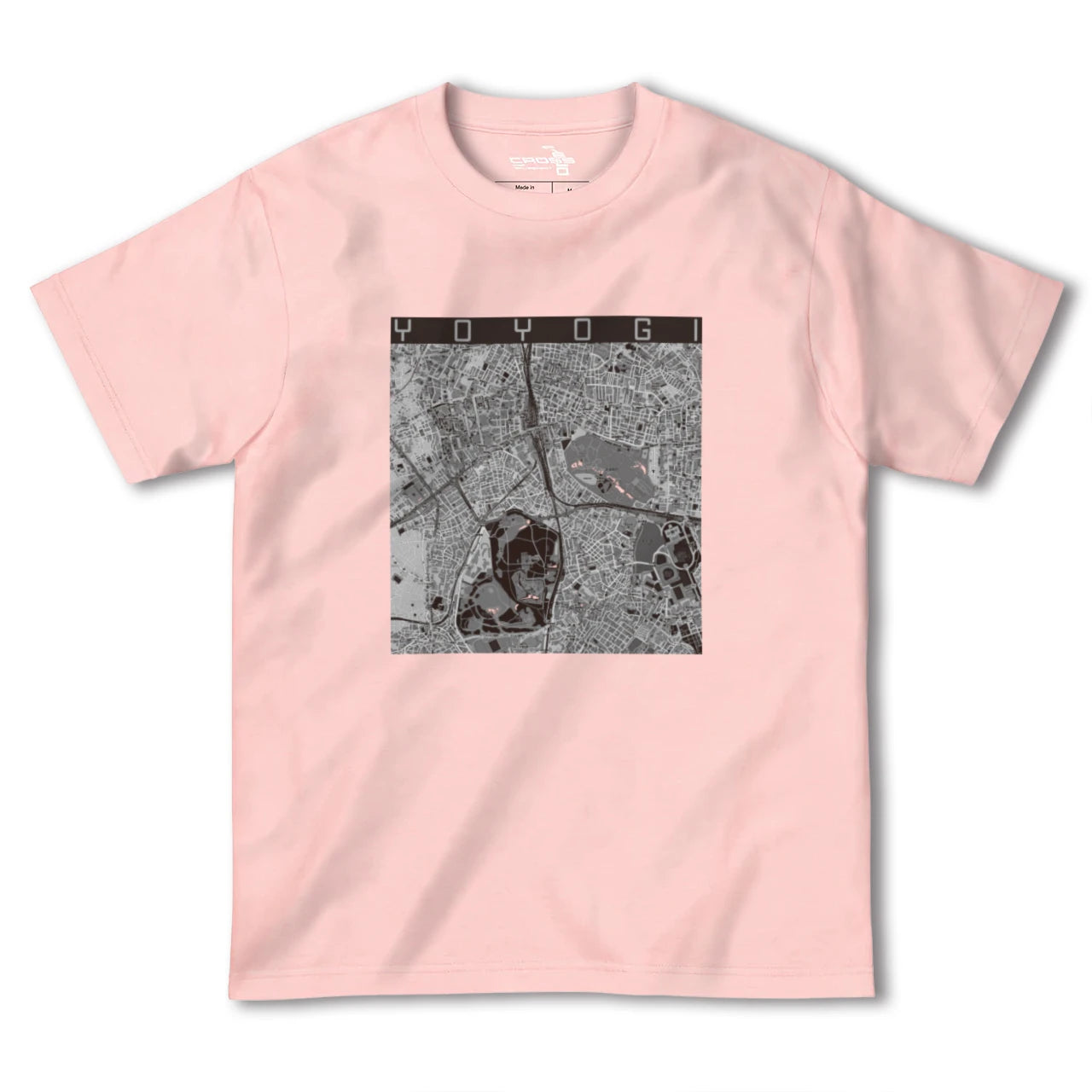 【代々木(東京都)】地図柄ヘビーウェイトTシャツ