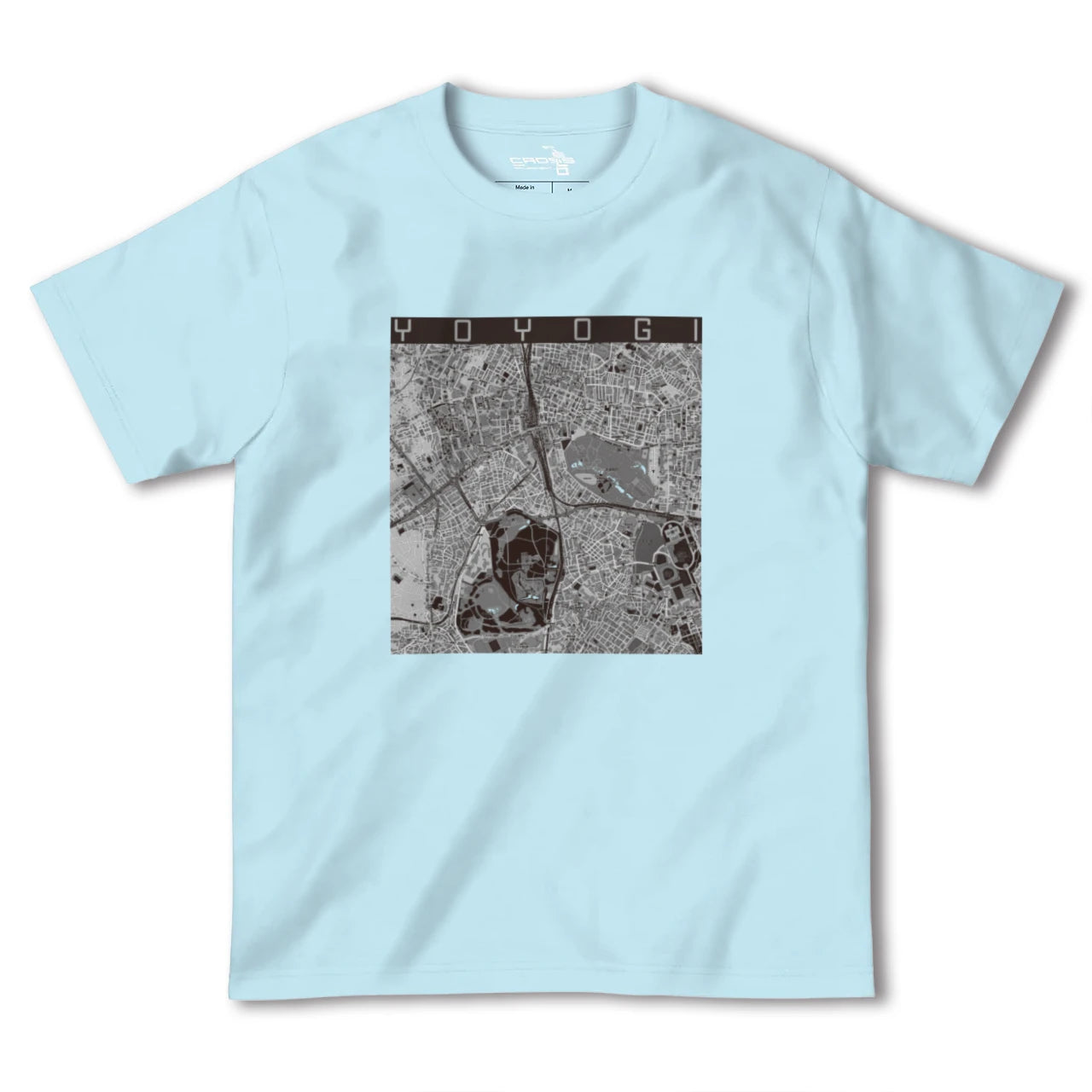 【代々木(東京都)】地図柄ヘビーウェイトTシャツ