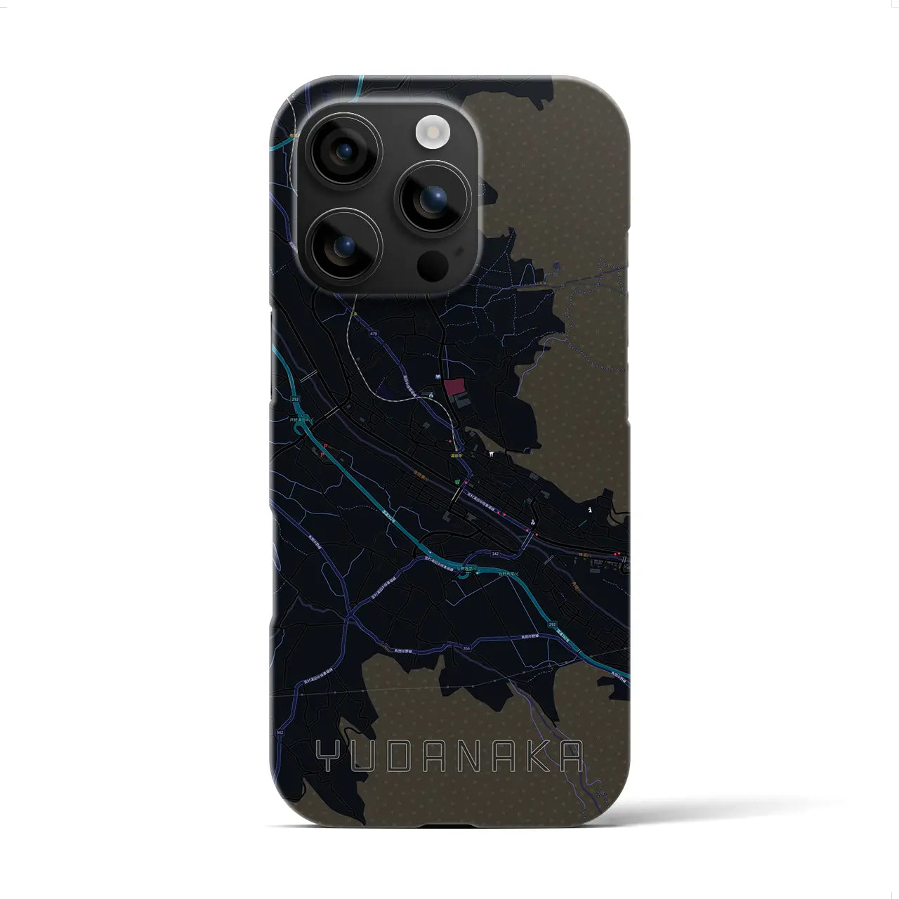 【湯田中(長野県)】地図柄iPhoneケース(バックカバータイプ)