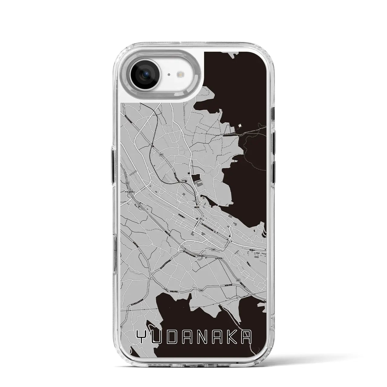 【湯田中(長野県)】地図柄iPhoneケース(MagSafeタイプ)