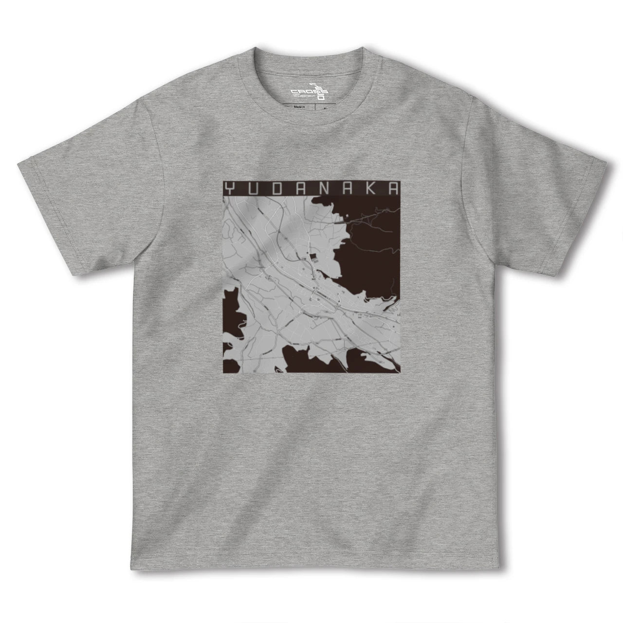 【湯田中(長野県)】地図柄ヘビーウェイトTシャツ