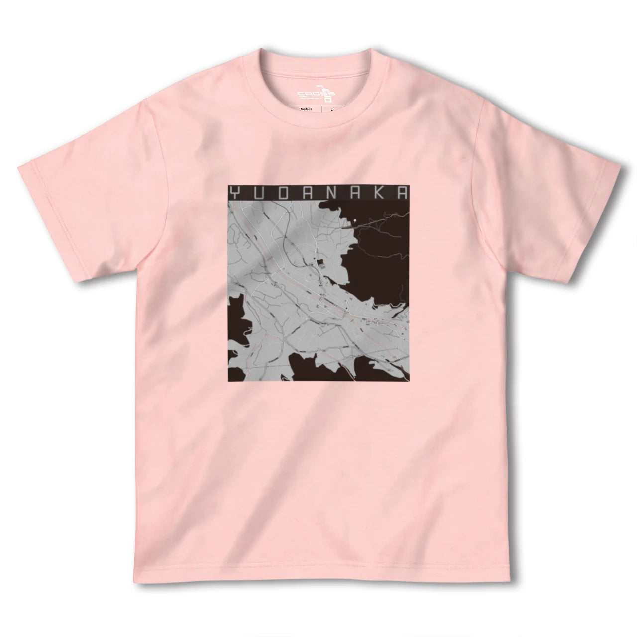 【湯田中(長野県)】地図柄ヘビーウェイトTシャツ