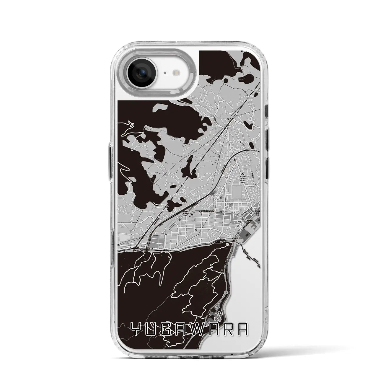 【湯河原(神奈川県)】地図柄iPhoneケース(MagSafeタイプ)