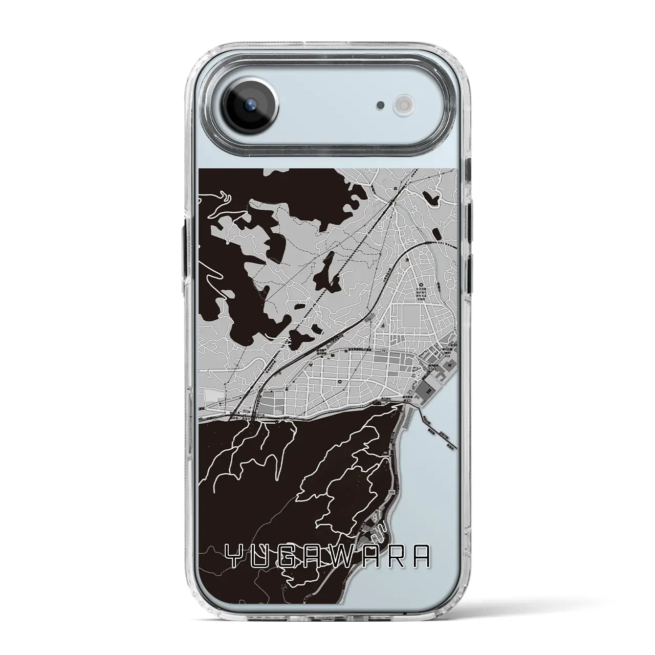 【湯河原(神奈川県)】地図柄iPhoneケース(MagSafeタイプ)