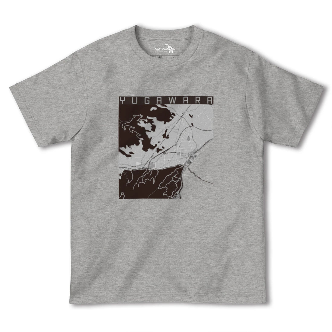 【湯河原(神奈川県)】地図柄ヘビーウェイトTシャツ